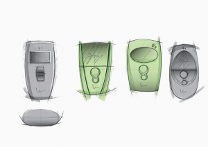 Design _ Roughs de télécommandes