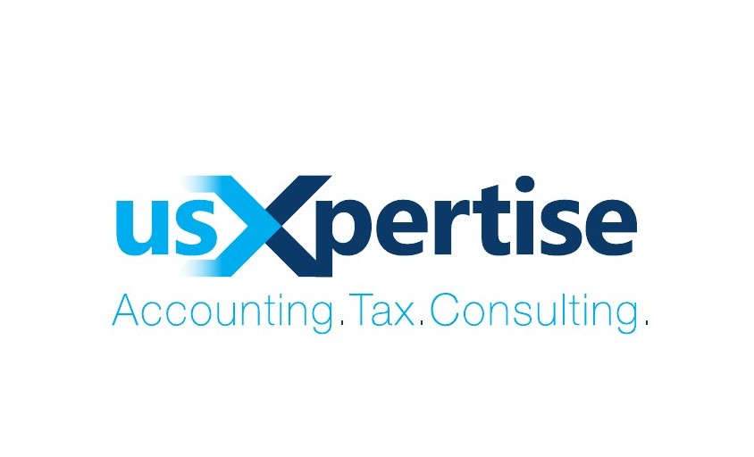 Carte de visite UsXpertise, face logo